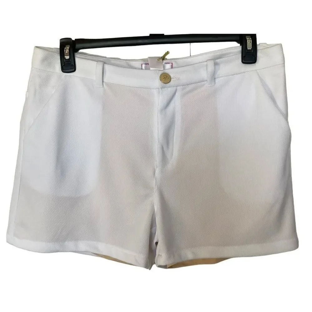 STELLA PARKER WOMEN’S SIZE 14 WHITE FULLY LINED SHORTS